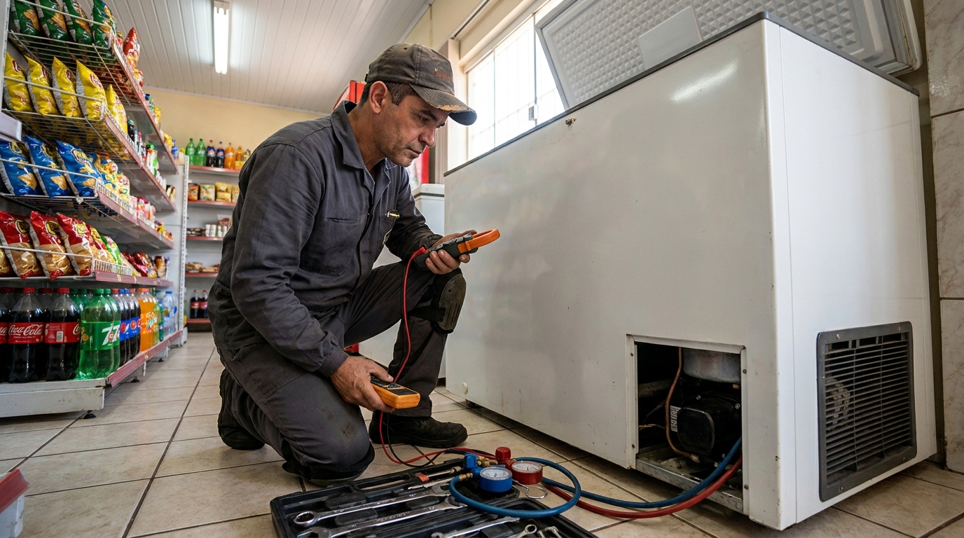 Conserto de placa eletrônica de freezer em Vila Velha‑ES